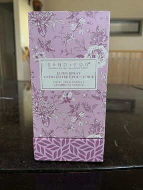 SAND+FOG Lavender & Vanilla Room / Linen Spray - Sweet Vanilla Fresh Lavender